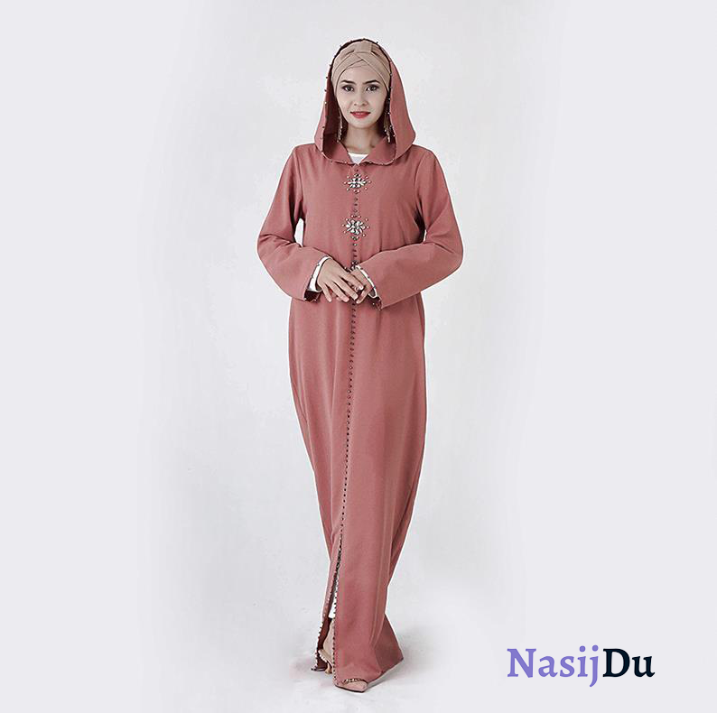 Kaftan Abaya - Robe longue à capuche